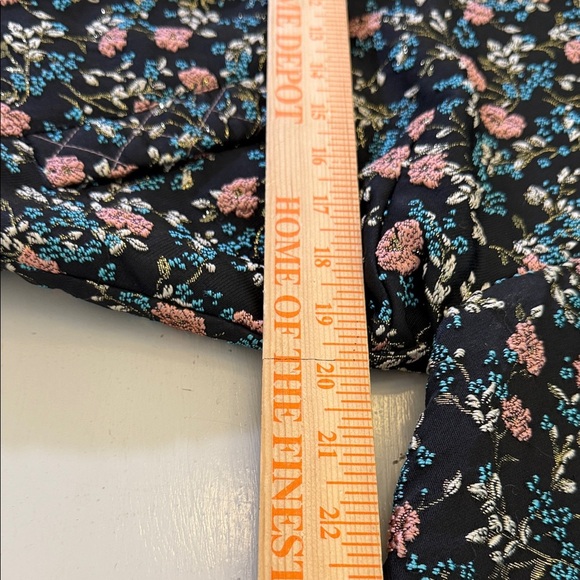 Anna Sui Alice Floral Jacquard Jacket Size Small - Picture 8 of 12